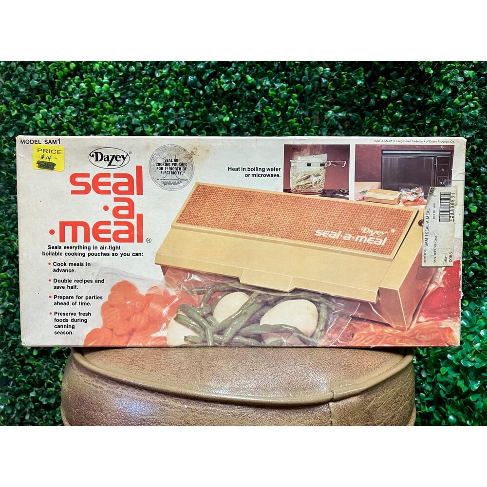 Dazey Seal-A-Meal Vacuum Sealer *TESTED AND WORKS*.